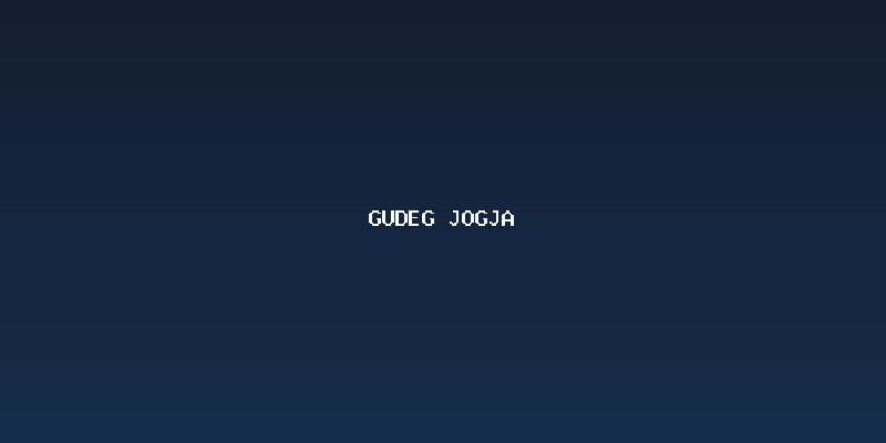 Mengenal Lebih Dekat Gudeg Jogja